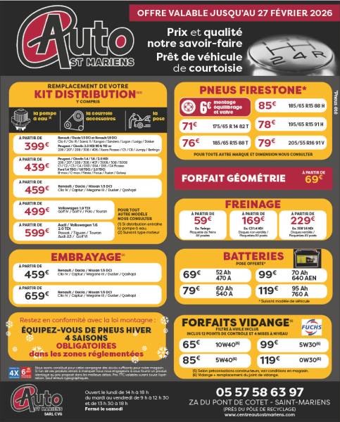 changer mes pneus à cavignac